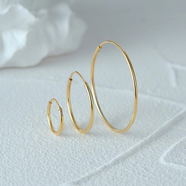 Aria	Hoops Earrings 3Pc Set