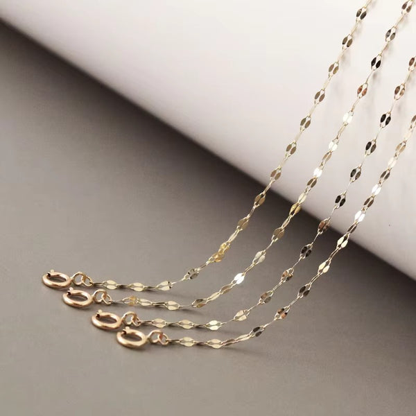 Oakier Tile Chain Gold- 45cm + 5cm