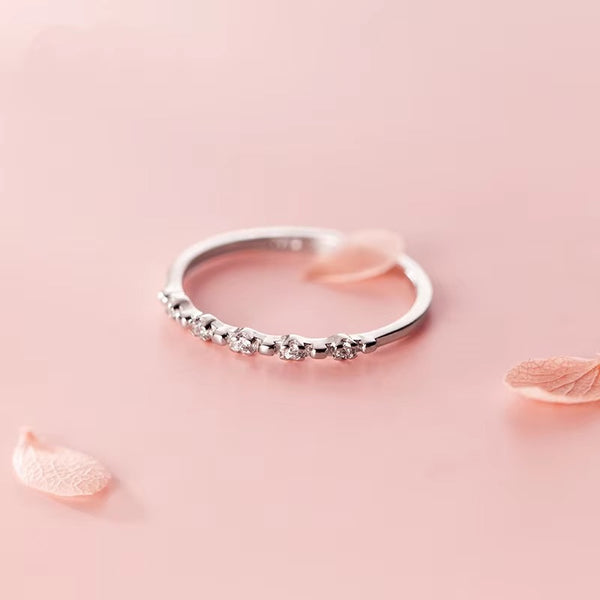 Huntsville Crystal Resizable Ring