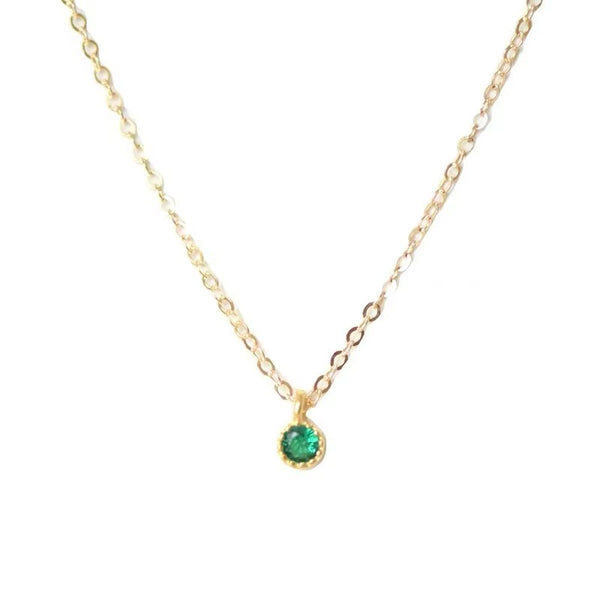 Bristol Emerald Green Pendant Necklace