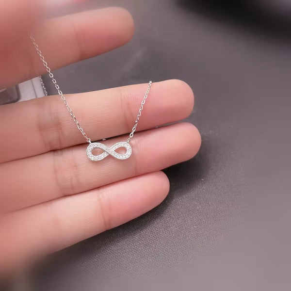 Katie Silver Infinity Necklace