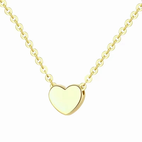 Glimmer	Heart pendant Necklace