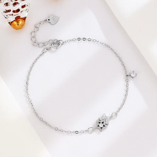 Drape Double Star Bracelet