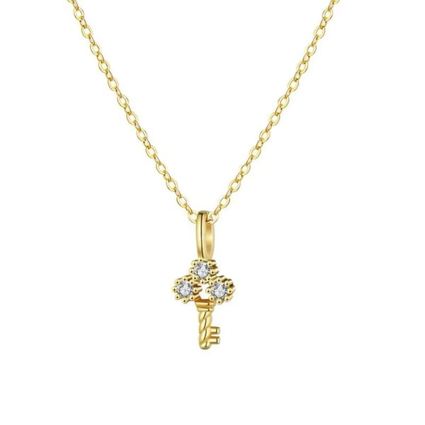 Felicity Key to Heart Pendant Necklace