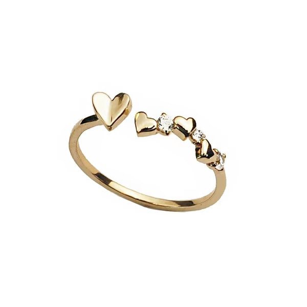 Irving Hearts Resizable Ring