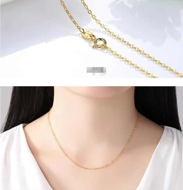 Riverish	Cross Chain Gold- 45cm + 5cm