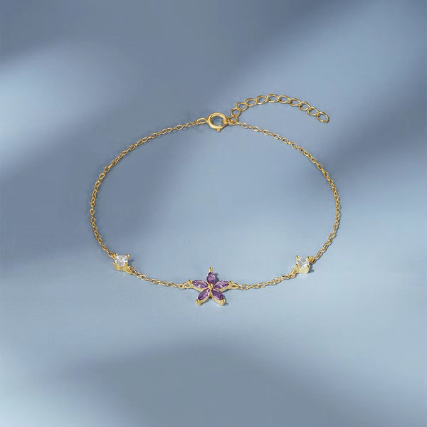 Petaluma Amethyst Star  Bracelet