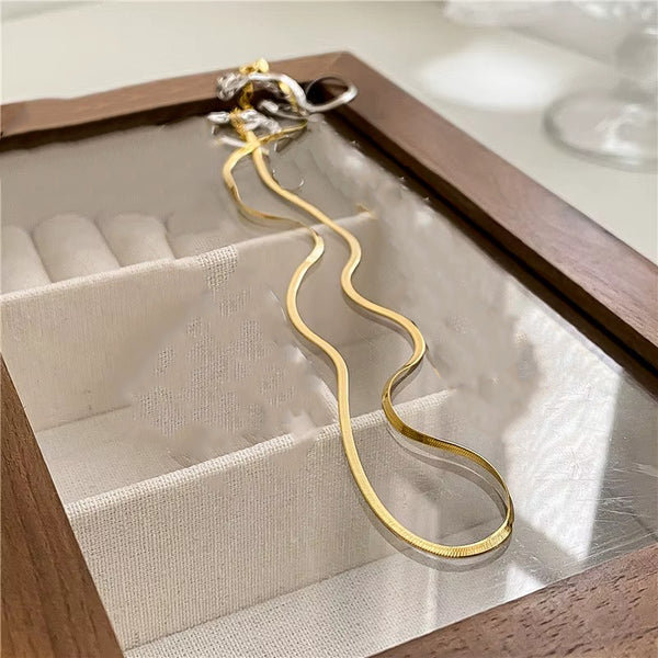 Lansing Gold 45CM Flat Snake Chain