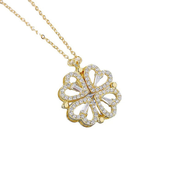 Leawood Versatile Four-Leaf Clover Pendant Necklace