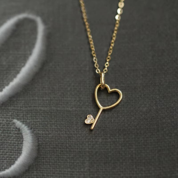 Glow Key to Heart	Necklace