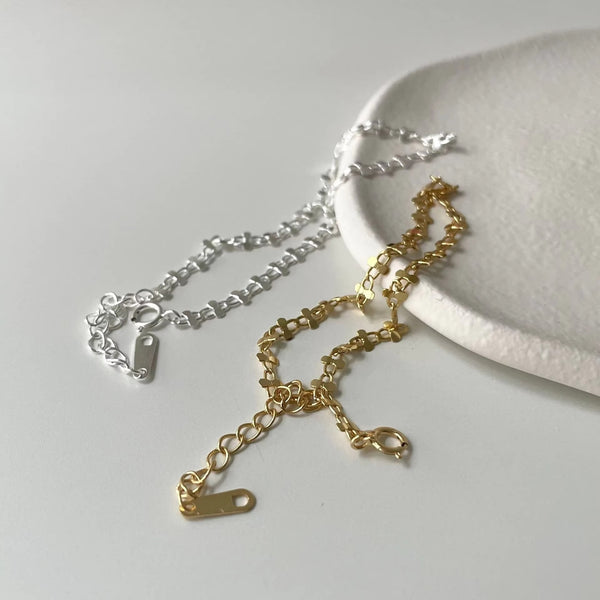 Elegance Pig Nose Chain Gold Bracelet