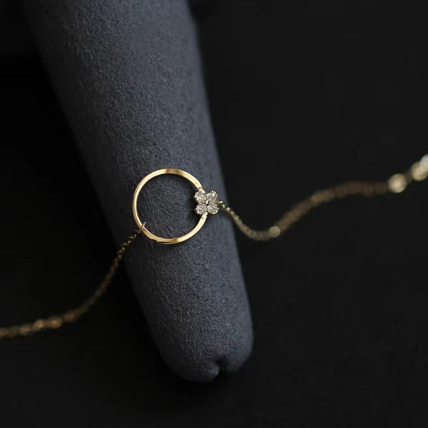 Echo Clover Ring Bracelet