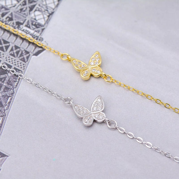 Jubilee Gold Butterfly Bracelet