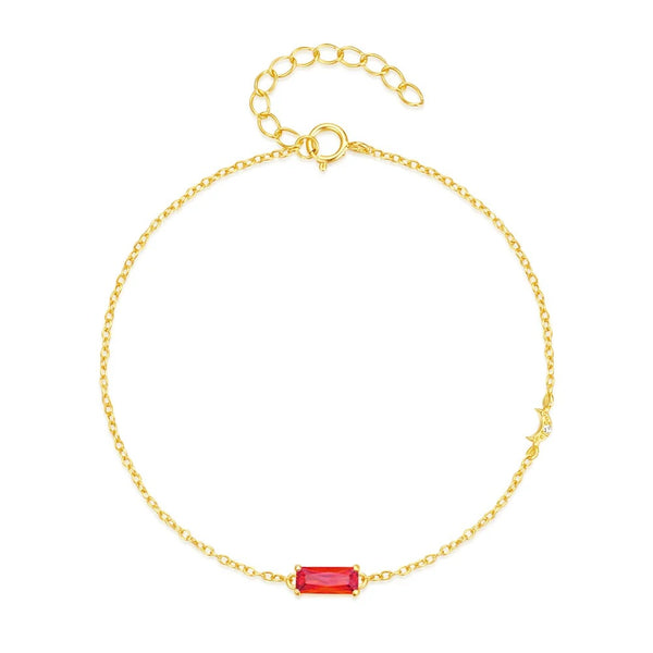 Lex Red Ruby Bracelet